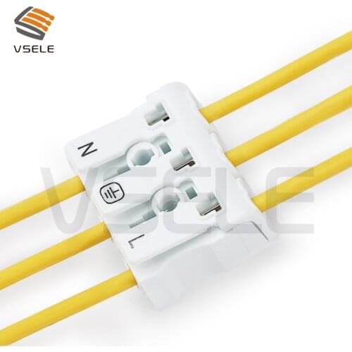 Quality Guarantee 923-3p Fast Connection Terminal Press Type Terminal Platform Insert Type Connection LED Connection Terminal