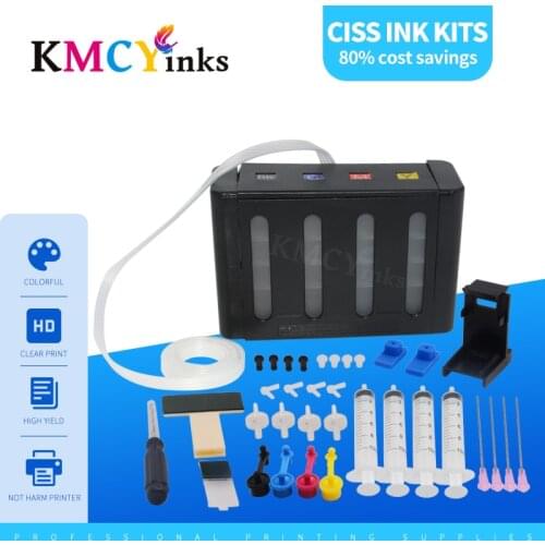 KMCYinks CISS Ink Kit Continuous Ink Supply System PG-510 CL-511 For Canon PG 510 CL 511 PG510 CL511 Printing ciss Ink Tank