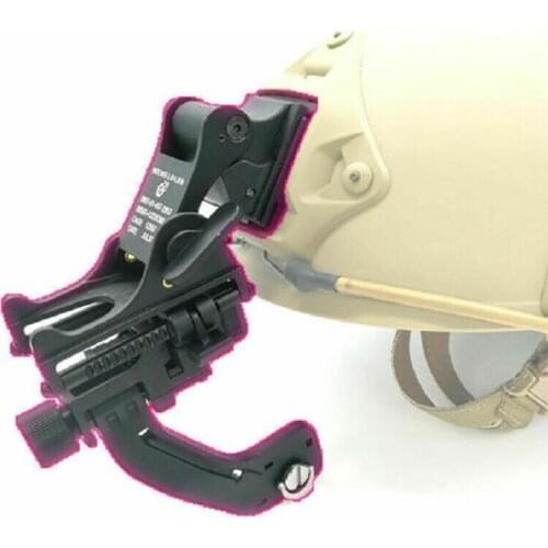 Tactical Airsoft Metal Helmet Mount +Aluminium Alloy J Arm for Pulsar GS1X20 NVG