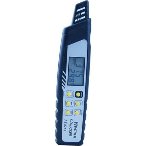 AZ8750 Heat Stroke Preventer measure the Heat Index, Barometric Pressure, temperature, humidity and Dew Point