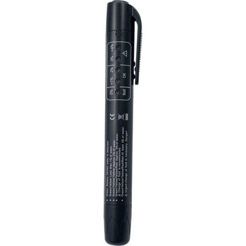 Universal Car Brake Fluid Oil Moisture Quality Pen 5 LED Testing Check Pen