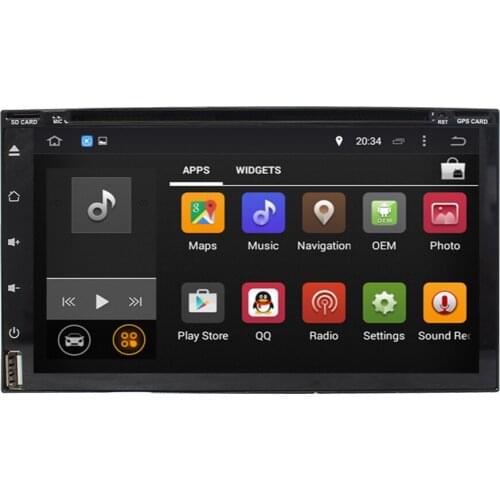 2 Din Car GPS Navigation Universal Car Multimedia DVD Player Radio Video with Bluetooth WiFi Mirror Link Support Backup Camera