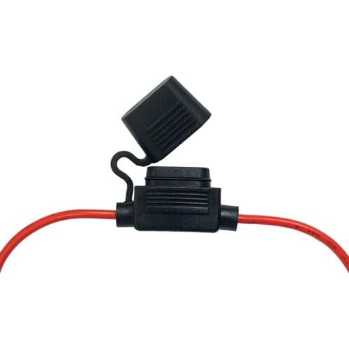 0.5mm² 0.75mm² -4mm² 5A 10A-50A Small Medium Car waterproof fuse box Car modified fuse socket Fuse holder with wire /fuse