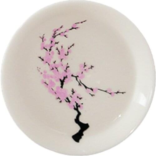 Magic Sakura Cherry Blossom Sake Cup Color Changing with Ice/Hot Water Ceramic Cup for Restaurant Household TS2