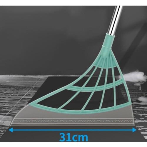 Magic Wiper Broom Wipe Squeeze Silicone Mop For Wash Floor Clean Tools Windows Scraper Pet Hair Non-Stick Sweeping And Kitchen