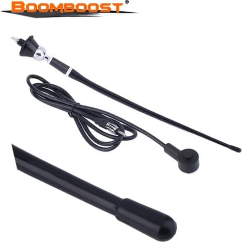 High quality 16 Inch Car Auto Roof Fender Radio FM AM Signal Antenna Aerials with 180 degree swivel base For Most Cars