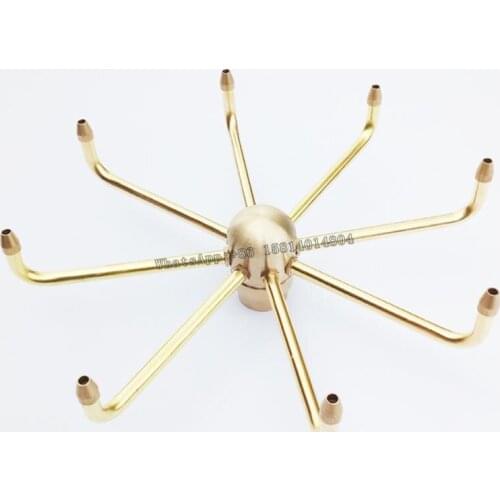 1" DN25 Brass rotary fountain nozzle,music fountain,pool fountain,spray fountain,pool landscape fountain