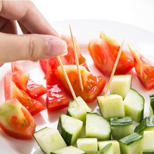 100 PCS/Bag Natural Bamboo Toothpick Disposable Toothpicks Wood Dental For Home Restaurant Hotel Products Toothpicks Tools