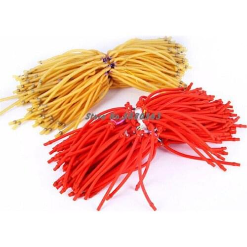 50pcs/lot 2050 3060 Group Elastic Rubber Bands Latex Powerful Catapult Replacement Bands Hunting Shooting Outdoor Hunting Tools