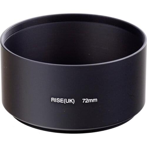 72mm Professional Telephoto Metal Lens Hood for Canon Nikon Sony Leica Olympus Pentax