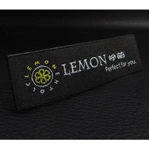 Garment accessories custom clothing woven labels tag ,customized logo tags label printing,brand name labels for clothes