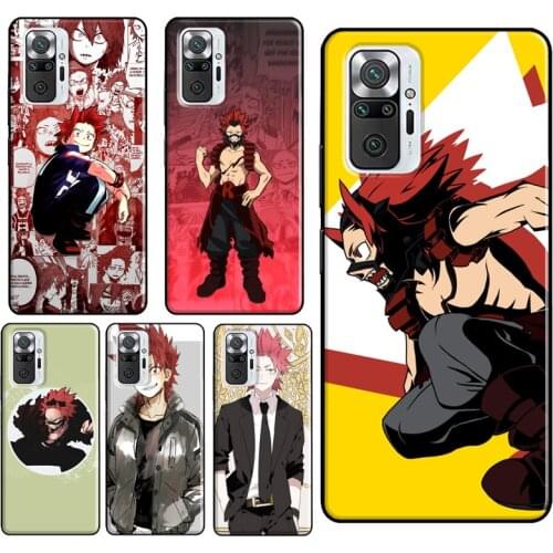 Eijiro Kirishima My Hero Academia Phone Case For Xiaomi Redmi Note 10 Pro Note 9 Pro Note 8 Pro 8T 9S 7A 8A 9A 9C 9T Cover