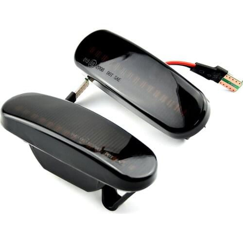 Led Dynamic Side Marker Turn Signal Repeater Light Sequential Blinker For Fiat Doblo Fiorino Grande Punto Idea Linea Multipla