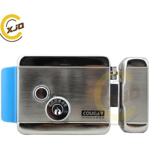 XJQ High-quality stainless steel electronic control door lock with double lock heads Door Access Control control lock Q788