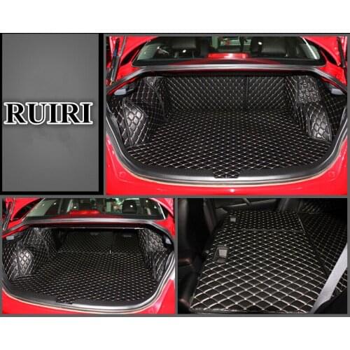 Best quality mats! Special car trunk mats for Mazda 6 sedan 2007-2002 durable cargo liner mats boot carpets for Mazda 6 2004