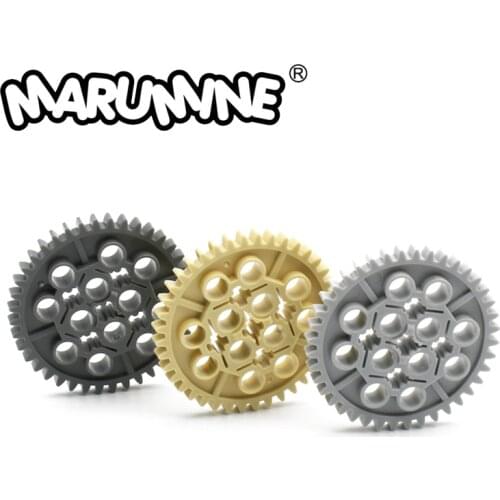 MARUMINE Technology 3649 T 40 Gear Wheel 20PCS Building Block Construction Set City Stem Toy for Educational Learning Blocks