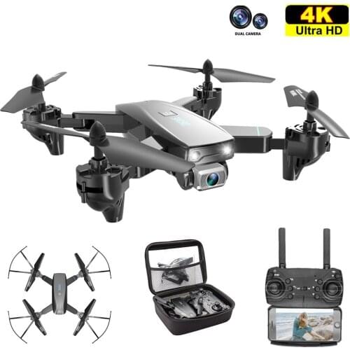 S173 Mini Drone With 4K HD Dual Camera RC Quadcopter WIFI FPV Profensional Drones Con Copter Toys Gift Vs S167 SG107