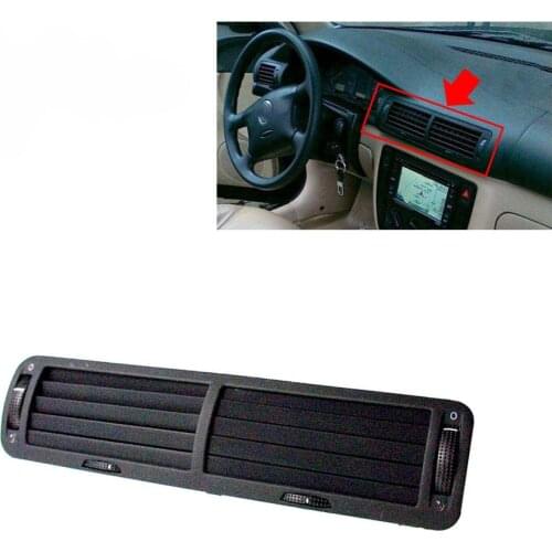 Zeroclearance Front Dashboard Central A/C Heater Air Vent Outlet Black For VW Passat B5 3B0 819 728 3B0819728