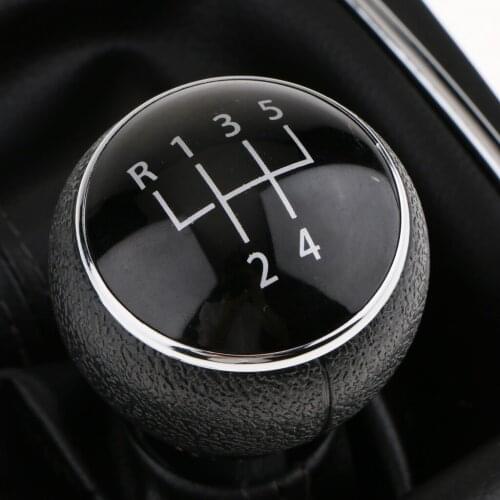 Perfeclan 5-Speed Gear Shift Knob Gaitor Boot Leather For VW Golf 4 Bora MK4