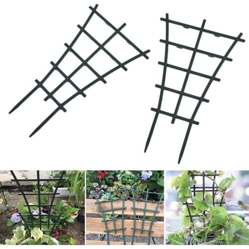 Plant Vines Climbing Trellis DIY Garden Plastic Mini Potted Holder 2× 25m