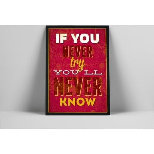 Nordic Inspirational Poster Quote Wall Art Canvas Painting Picture Life Live Motivational For Office Living Room Home Decoration