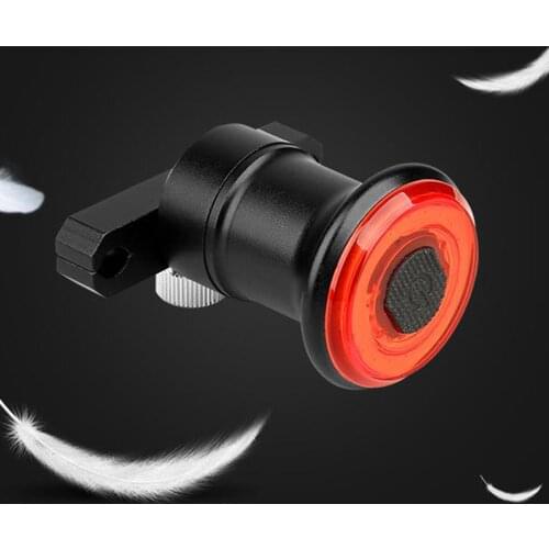 Aluminum Alloy Bicycle Brake Sensing Rear Bike Light Rechargeable Waterproof