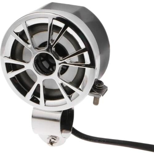 1 Pair Motorcycle Loudspeaker Car HiFi Full Range Speaker Waterproof Universal