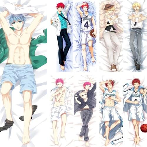 2019-February update Japanese Anime Kuroko No Basketball Dakimakura body Decorative Pillow case Hugging Body Pillow Cover case