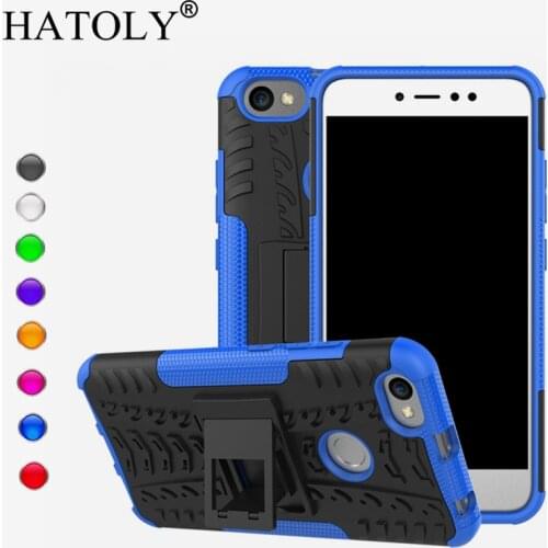 For Cover Xiaomi Redmi Note 5A Case Anti-knock Heavy Duty Armor Cover For Redmi Y1 Silicone Phone Bumper Case For Redmi Note 5A