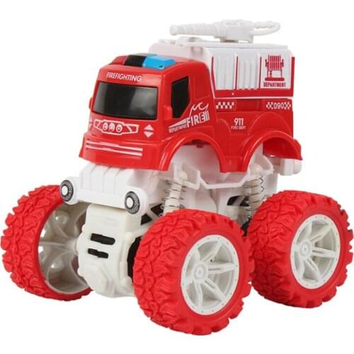 Kids Toys Four Wheel Drive Off-Road Vehicle Military Engineering Children Plaything Magical Gifts