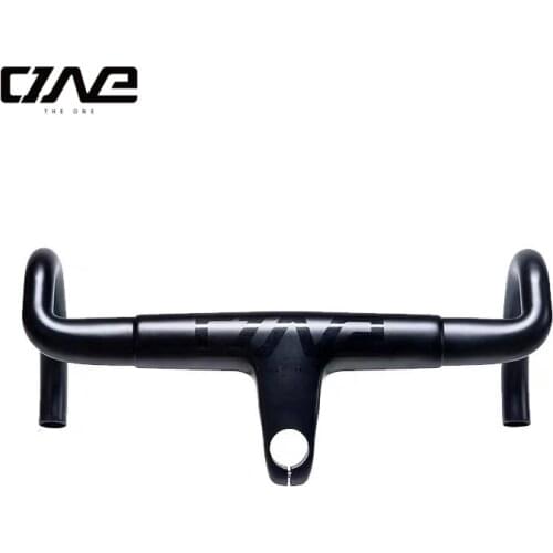 Wiel Light Weight Carbon Fiber Road Bicycle Handlebar 380/400/420 28.6mm Racing Road Bike Handlebars Integrated Handlebar