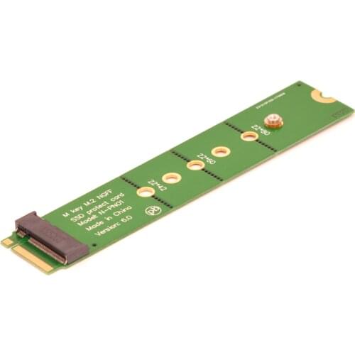 M key NGFF Extender Board M.2 SSD Protect Card Test Tool PCI Express M key Male to Female Extension Adapter for Intel 600P