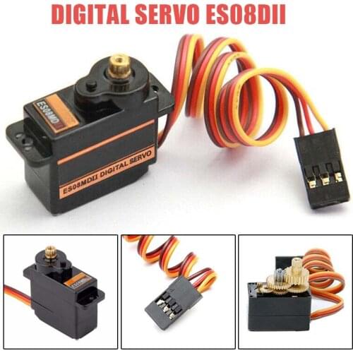 Micro Servo Axial SCX24 Upgrade Digital Metal Gear Coreless EMAX ES08MDII Standard Digital Servo for All 450 Class Helicopters