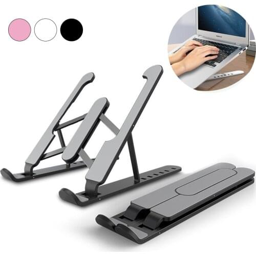 Non-slip Laptop Stand Foldable Notebook Stand for Macbook Pro Adjustable Universal Cooling Bracket for Laptop/Tablet