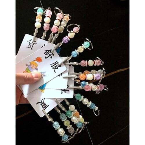 2021 new wholesale card grabber for long nail keychain roach clips blunt hoder