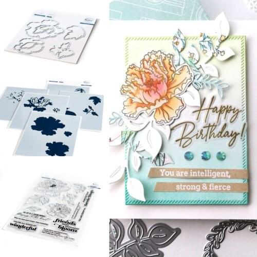 Wreath Letters New Metal Cutting Dies Stamps Stencil for 2021 Scrapbook Diary Decoration Embossing Template Diy Greeting Card