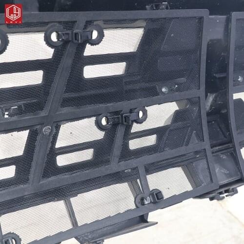 For Mitsubishi Pajero V93 V97 Car Front Insect Grill Net Insect Screening Protective Mesh Cover 2012~2018 Accessoies