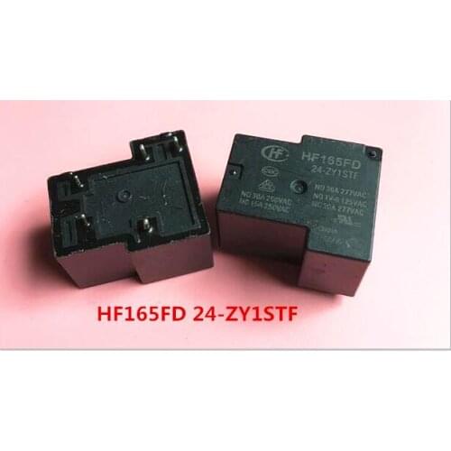 Relay HF165FD 24-ZY1STF HF165FD-24-ZY1STF HF165FD 24ZY1STF 24VDC DC24V 24V DIP5 10PCS/LOT