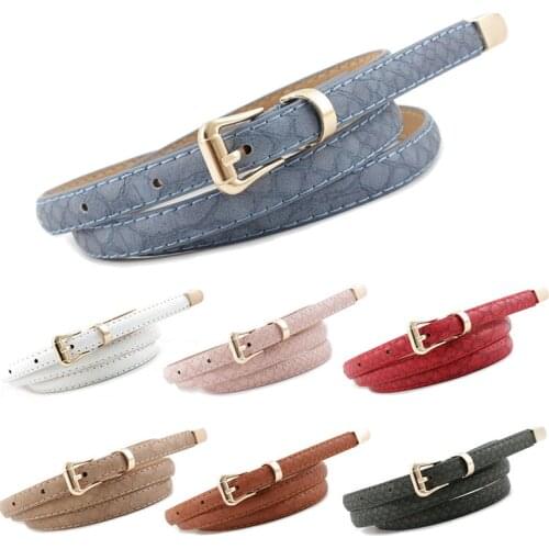 Fashion Thin Snake Belt For Women White Red Ladies Jeans Belts High Quality Wild Girls Waist Belt Strap pasek damski