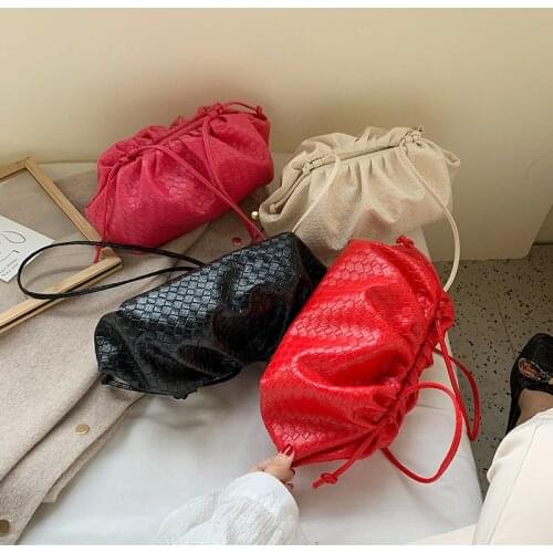 Hobo Bags For Women Cloud bag Soft Leather Madame Bag Single Shoulder Slant Dumpling Bag Handbag Day Clutches bags Messenger Bag