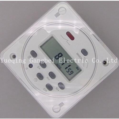 OKtimer CN101A Timer ATake the box DIGITAL PROGRAMMABLE 12VDC 16A time switch Time relay