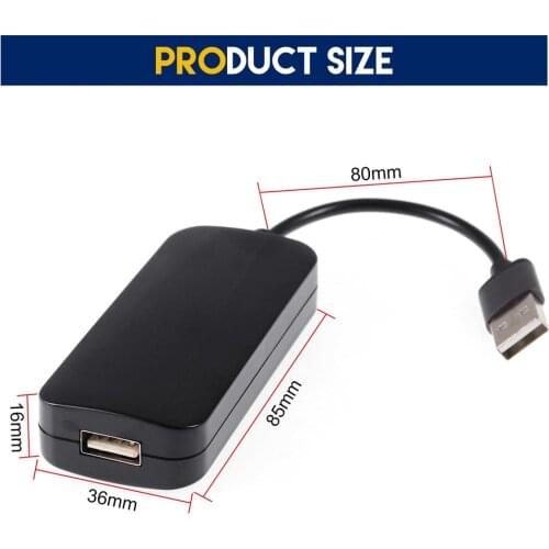 ZWNAV Carplay For Apple Android USB Dongle Carplay Car Navi Headunit USB DONGLE Auto with Touch Screen Control Plug and play