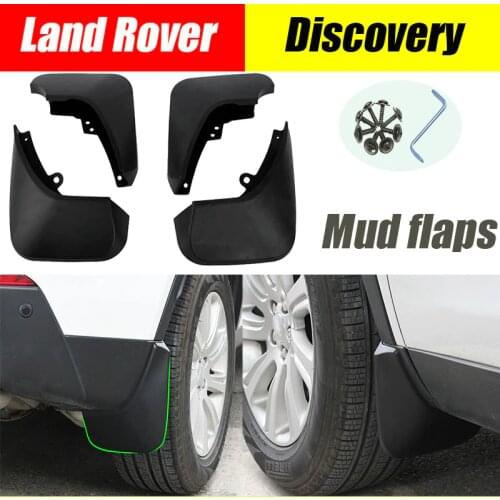 Mud flaps for land Rover Discovery Mudguards Fender discovery Mud flap splash Guard Fender car accessories front rear 4 pcs