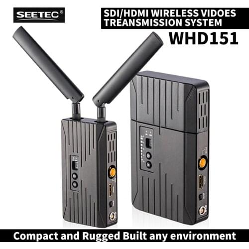 SEETEC WHD151 150m/500ft WHDI HDMI SDI Wireless Transmission 1080P HD Video Live Broadcast Transmitter Receiver for DSLR Cameras