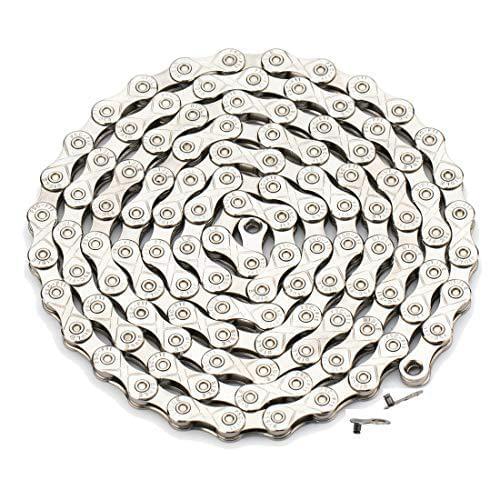 FSC 11-speed variable speed chain mountain bike road bike universal silver 11S for Shimano Sram bicycle replacement parts 116L