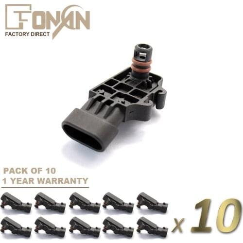 Manifold Absolute Pressure MAP Sensor For GM Celta Corsa Classic 1.0 1.4 1.6 Astra Meriva Montana 1.8 16v 93333350 12232201