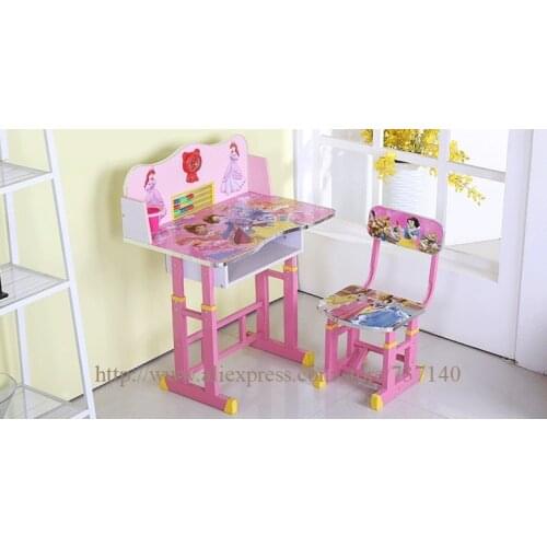 Kids study desk childrens multifunction study tables set study table and chair for children