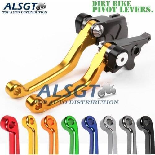 For SUZUKI DRZ125L 2003-2009 2008 2007 2006/RM80 1989-2001 2000 1999 1998 1997 Dirt Pit Bike Pivot Brake Clutch Lever Set CNC