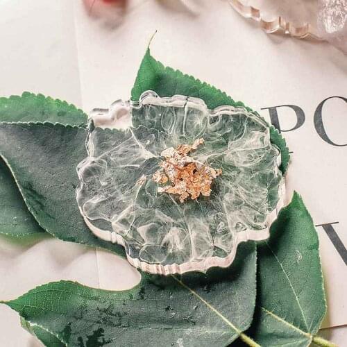 Smoke Resin Placemat Heat Insulation Table Mat Non-slip Tea Cup Milk Mug Coffee Cup Coasters Kitchen Supplies Dining Table Pads