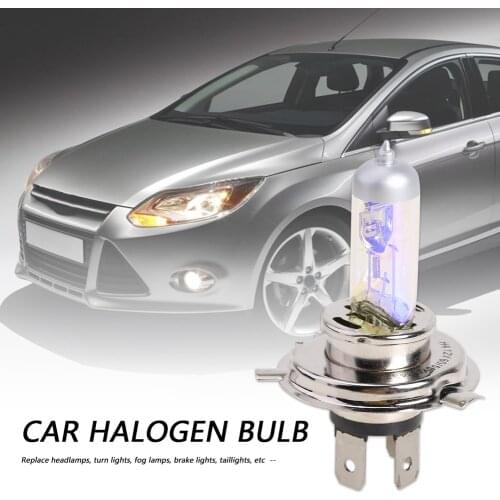 H4 3000K Yellow Halogen Bulb 12V 60/55W High Power Car Headlights Lamp for Car Headlight Head Lamp Fog Light